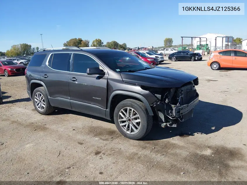 GMC ACADIA 2018, VIN 1GKKNLLS4JZ125366