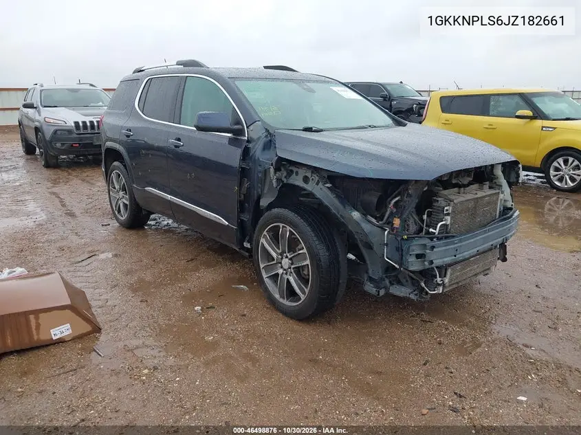 GMC ACADIA 2018, VIN 1GKKNPLS6JZ182661