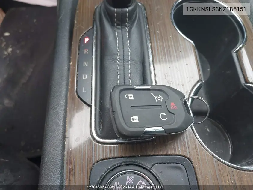 2019 GMC ACADIA VIN 1GKKNSLS3KZ185151 — фото 11