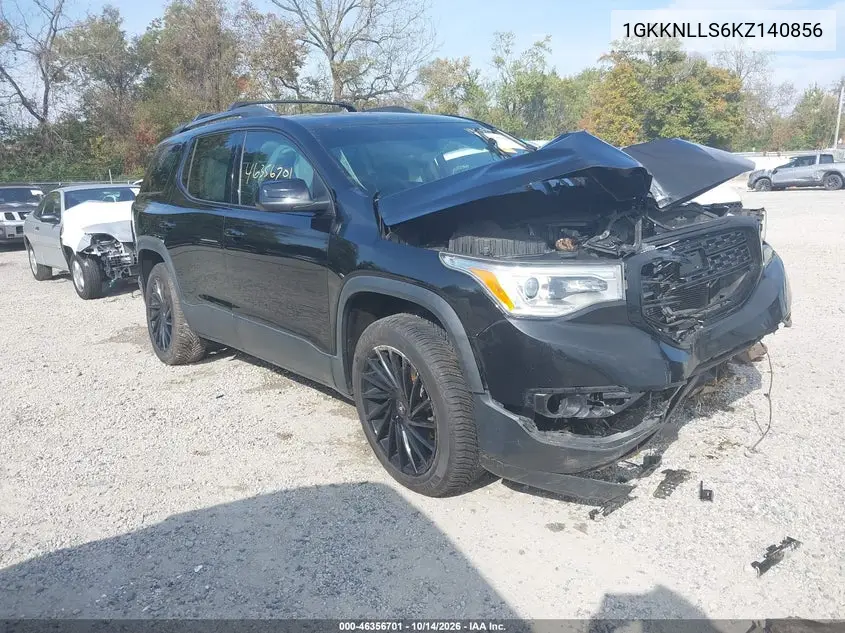 GMC ACADIA 2019, VIN 1GKKNLLS6KZ140856
