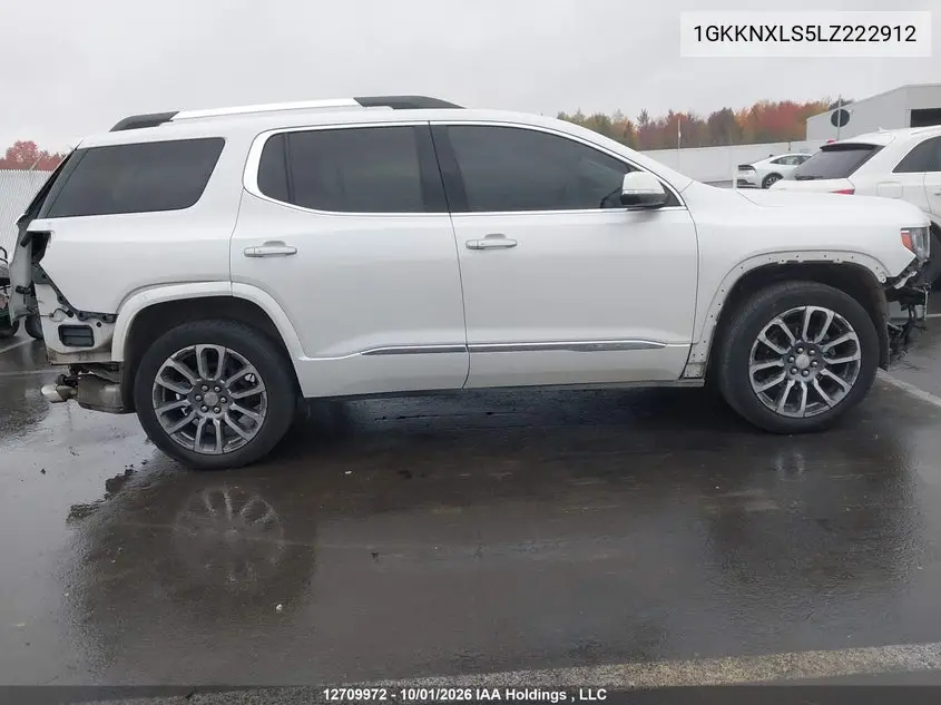 2020 GMC ACADIA VIN 1GKKNXLS5LZ222912 — фото 14