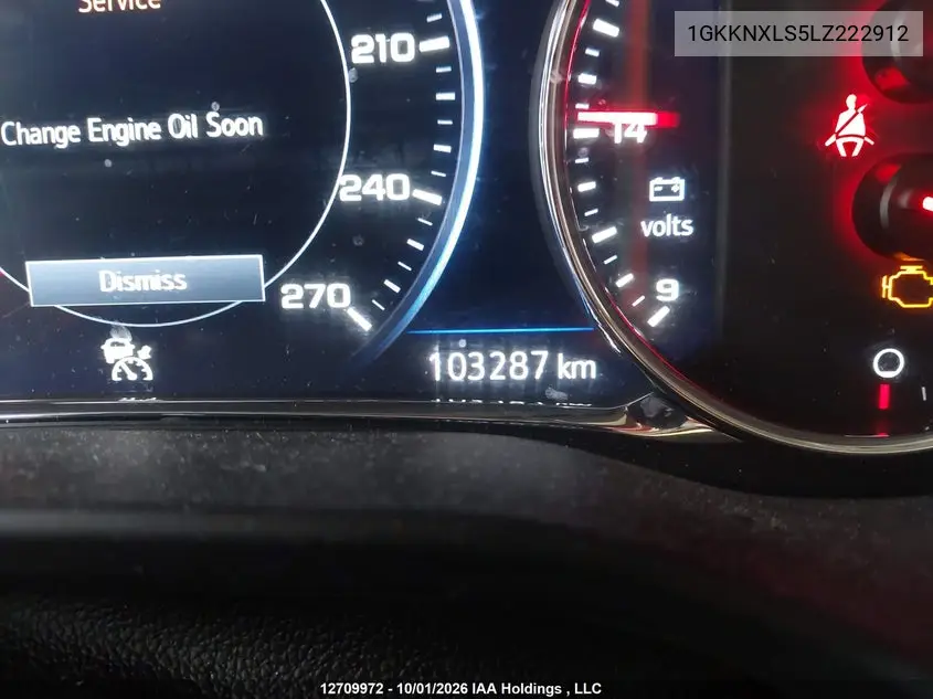2020 GMC ACADIA VIN 1GKKNXLS5LZ222912 — фото 16