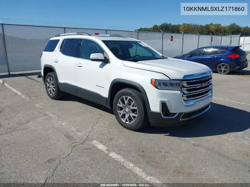 GMC ACADIA 2020, VIN 1GKKNMLSXLZ171860