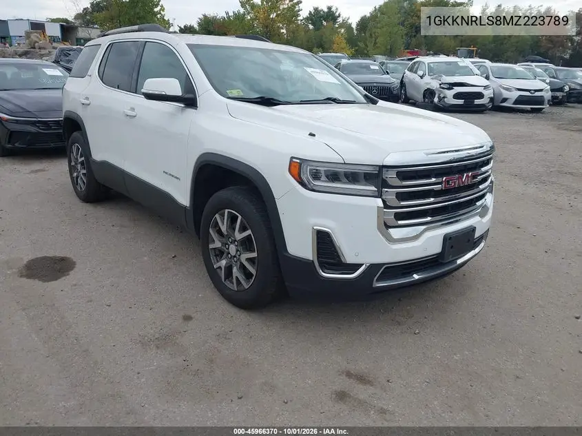 GMC ACADIA 2021, VIN 1GKKNRLS8MZ223789