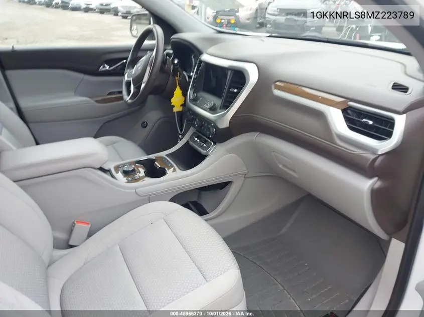 2021 GMC ACADIA VIN 1GKKNRLS8MZ223789 — фото 5
