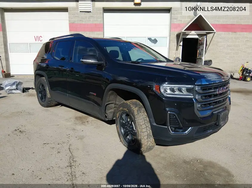 GMC ACADIA 2021, VIN 1GKKNLLS4MZ208204