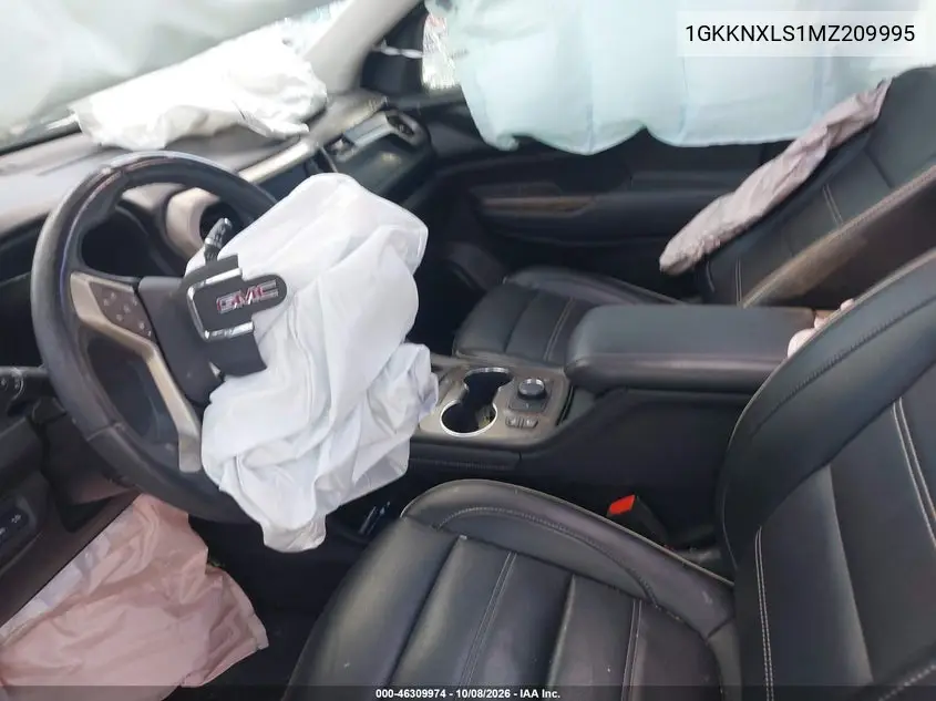 2021 GMC ACADIA VIN 1GKKNXLS1MZ209995 — фото 5