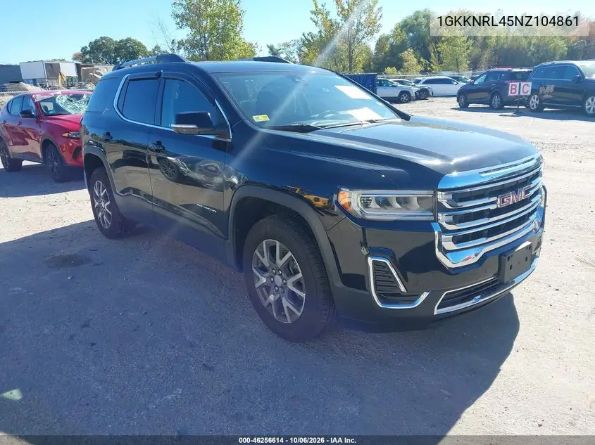 GMC ACADIA 2022, VIN 1GKKNRL45NZ104861