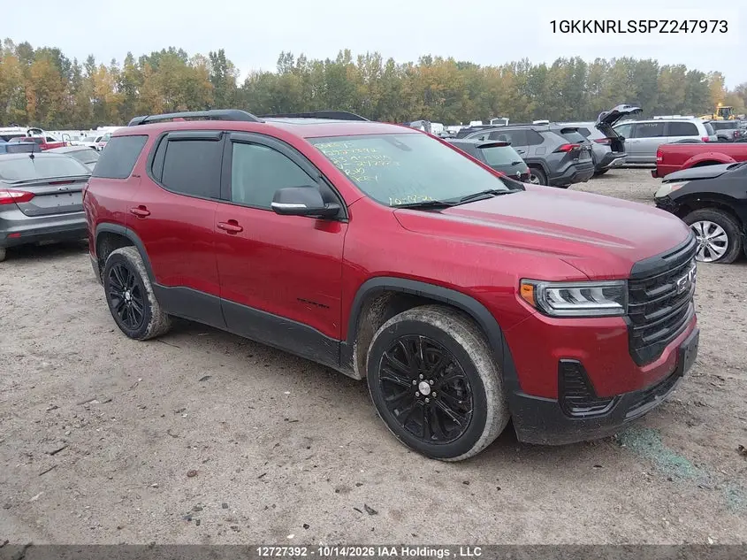 GMC ACADIA 2023, VIN 1GKKNRLS5PZ247973