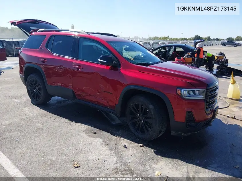 GMC ACADIA 2023, VIN 1GKKNML48PZ173145