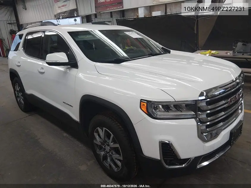 GMC ACADIA 2023, VIN 1GKKNML49PZ227231