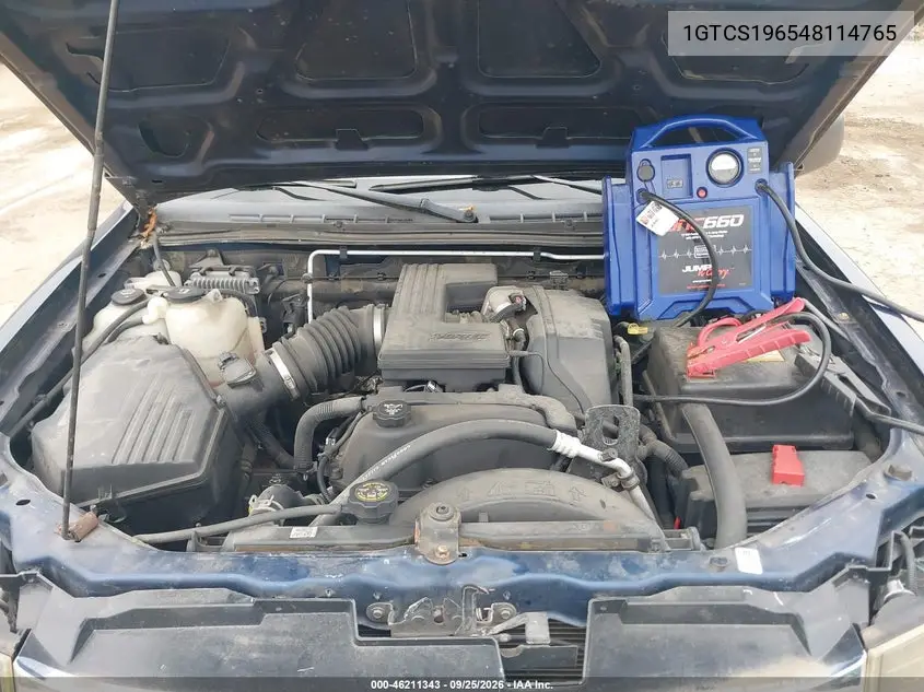 2004 GMC CANYON VIN 1GTCS196548114765 — фото 10