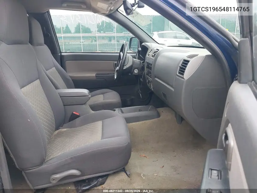 2004 GMC CANYON VIN 1GTCS196548114765 — фото 5