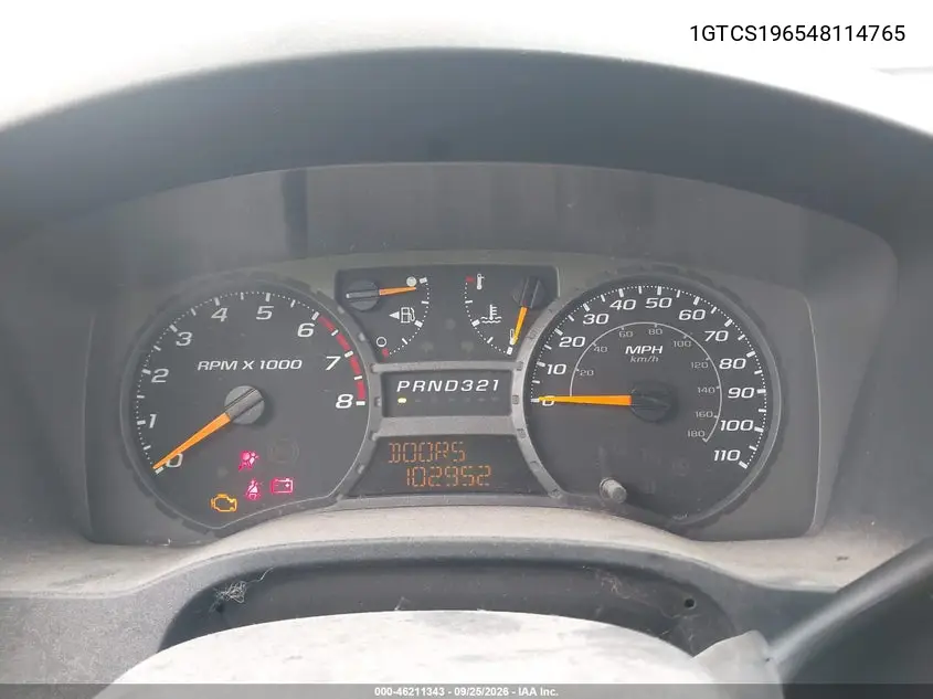 2004 GMC CANYON VIN 1GTCS196548114765 — фото 7