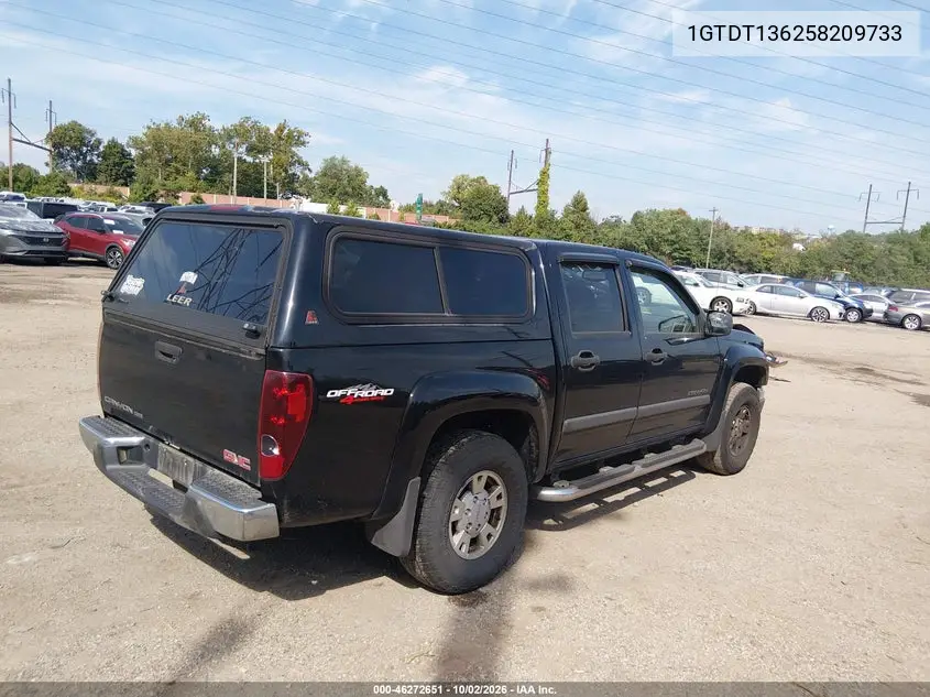 2005 GMC CANYON VIN 1GTDT136258209733 — фото 4
