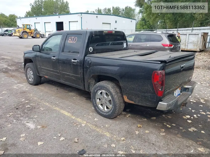 2011 GMC CANYON VIN 1GTH6MFE5B8113362 — фото 3