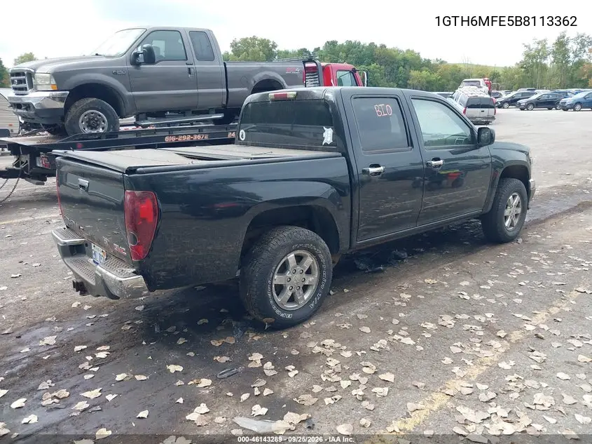 2011 GMC CANYON VIN 1GTH6MFE5B8113362 — фото 4