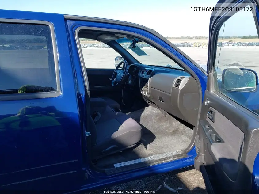 2012 GMC CANYON VIN 1GTH6MFE2C8105172 — фото 5