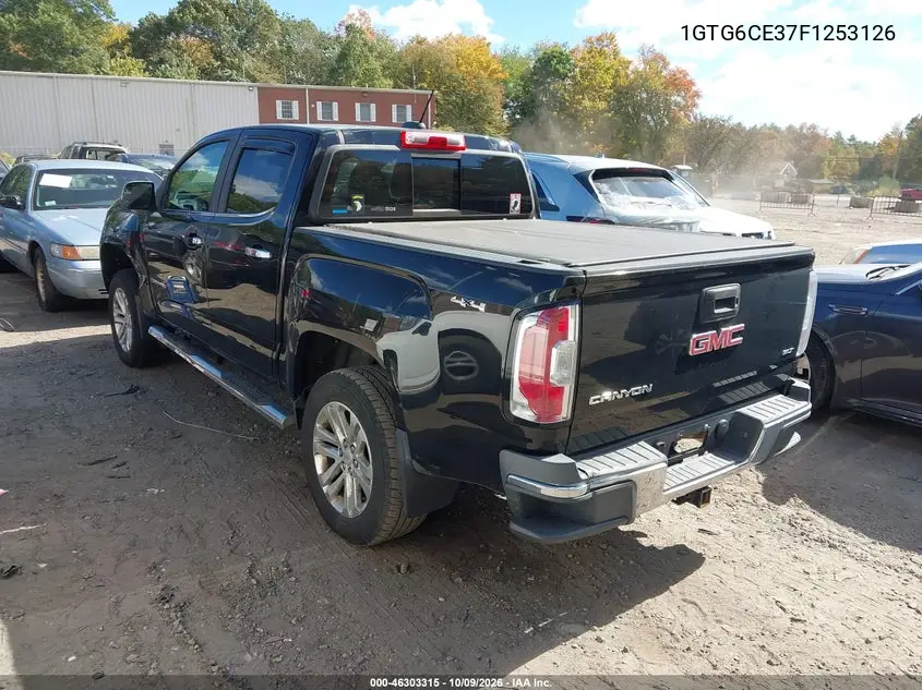2015 GMC CANYON VIN 1GTG6CE37F1253126 — фото 3