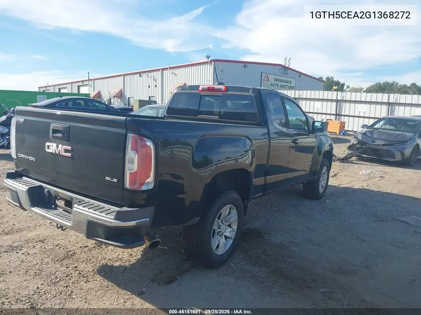 2016 GMC CANYON VIN 1GTH5CEA2G1368272 — фото 4