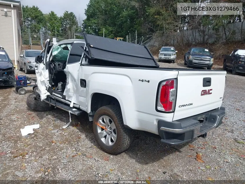 2016 GMC CANYON VIN 1GTH6CE3XG1279466 — фото 3