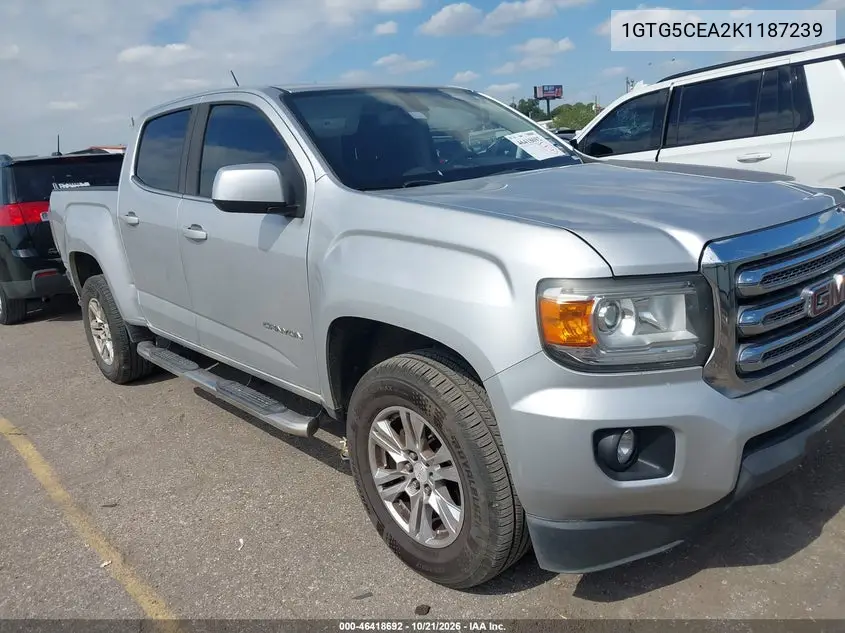 GMC CANYON 2019, VIN 1GTG5CEA2K1187239