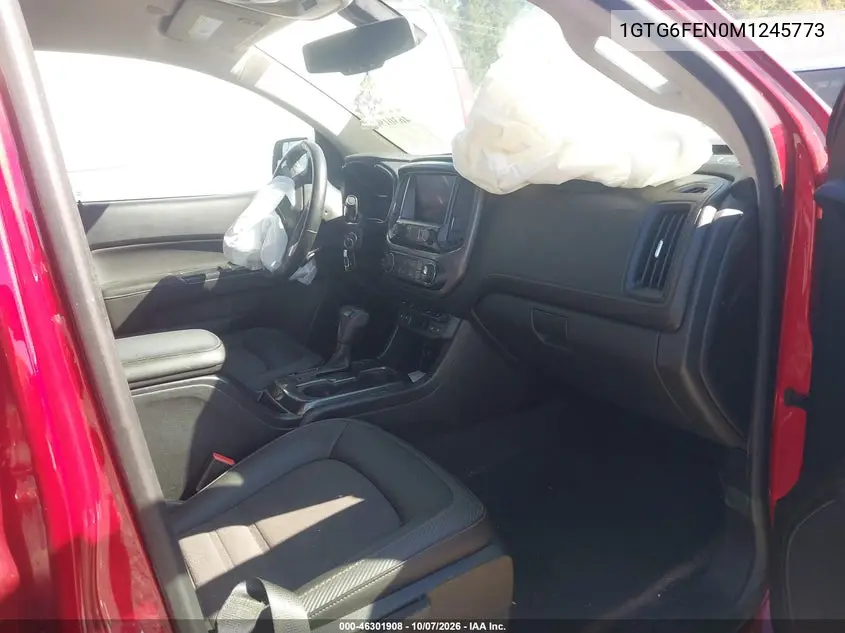 2021 GMC CANYON VIN 1GTG6FEN0M1245773 — фото 5