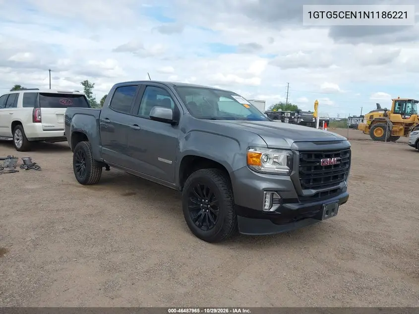 GMC CANYON 2022, VIN 1GTG5CEN1N1186221