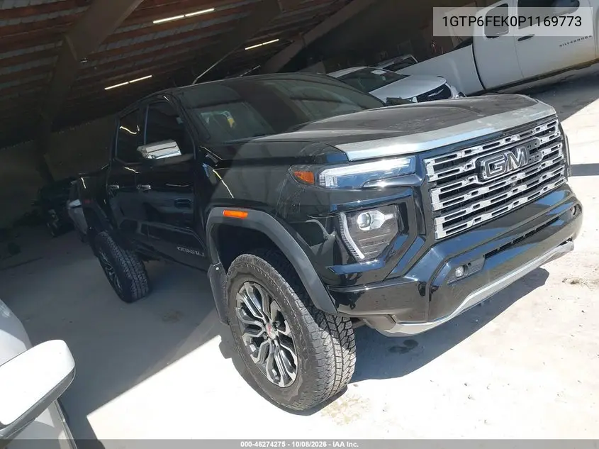 GMC CANYON 2023, VIN 1GTP6FEK0P1169773