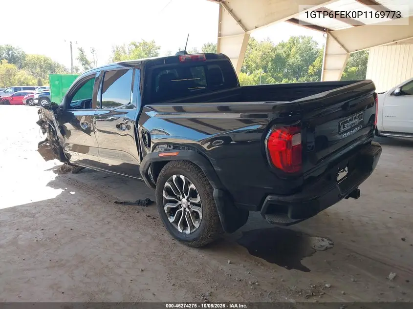 2023 GMC CANYON VIN 1GTP6FEK0P1169773 — фото 3
