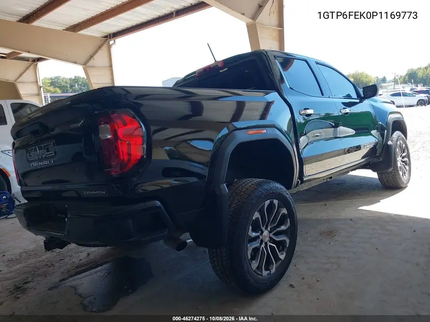 2023 GMC CANYON VIN 1GTP6FEK0P1169773 — фото 4