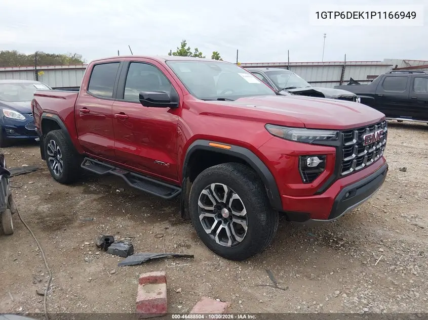 GMC CANYON 2023, VIN 1GTP6DEK1P1166949