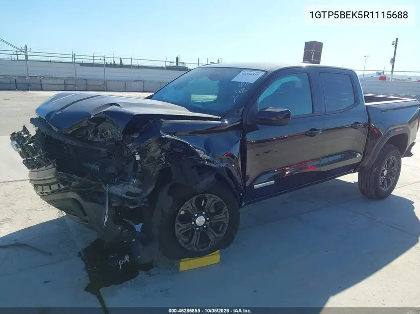 2024 GMC CANYON VIN 1GTP5BEK5R1115688 — фото 2