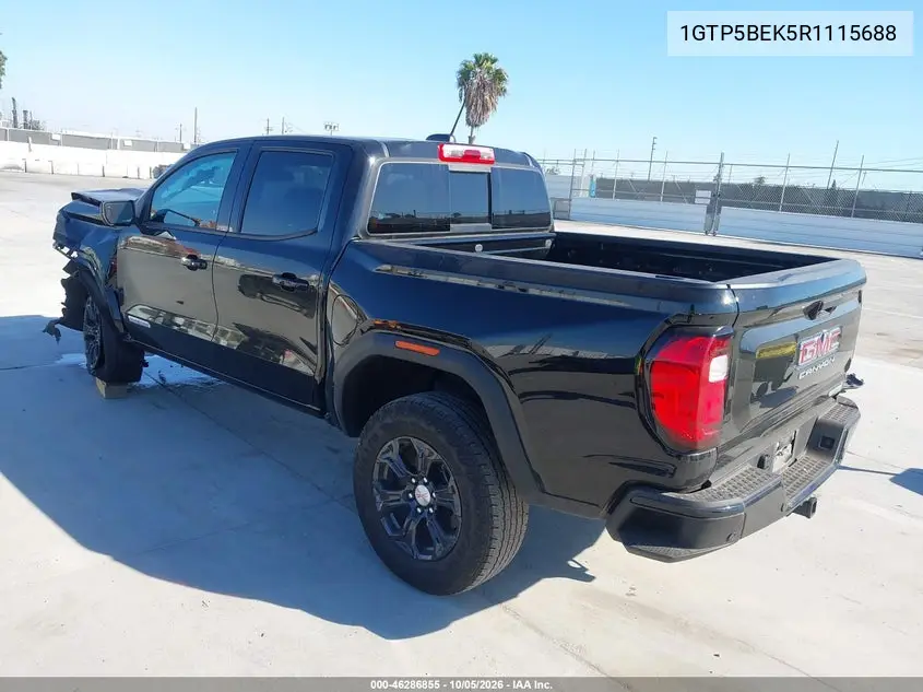 2024 GMC CANYON VIN 1GTP5BEK5R1115688 — фото 3
