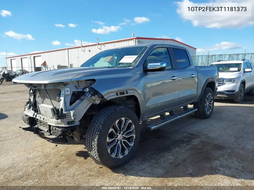 2026 GMC CANYON VIN 1GTP2FEK3T1181373 — фото 2