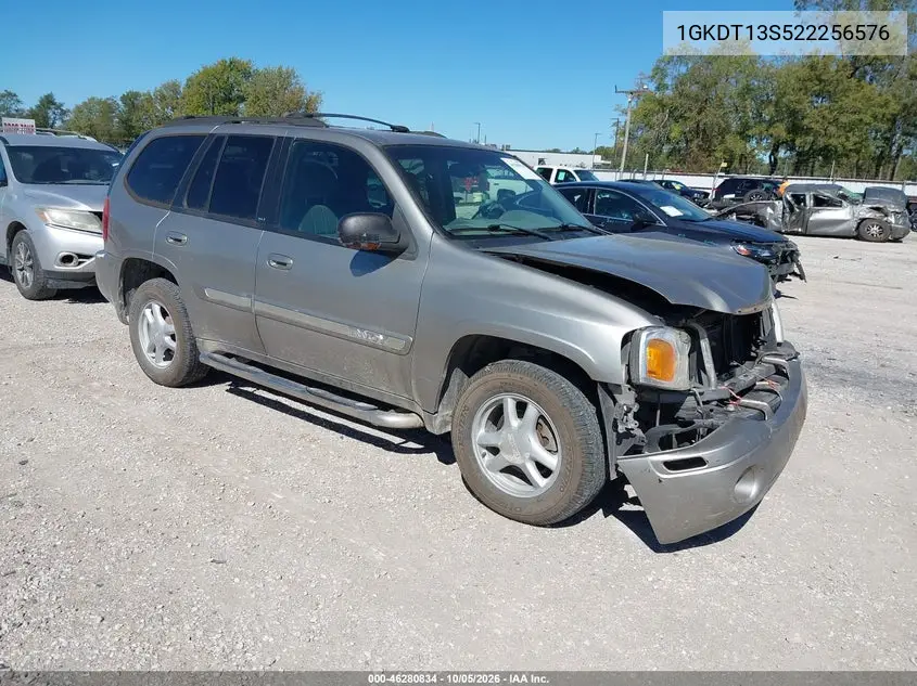 GMC ENVOY 2002, VIN 1GKDT13S522256576