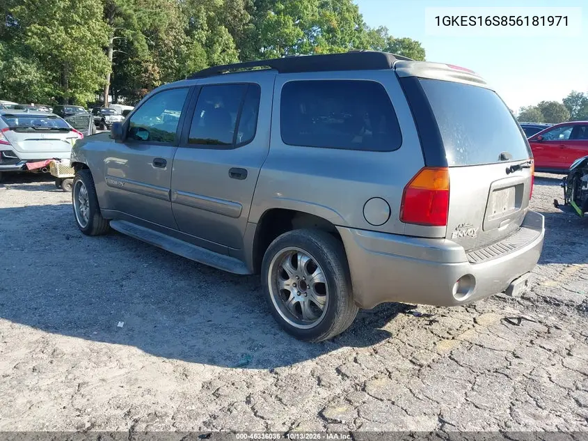 2005 GMC ENVOY VIN 1GKES16S856181971 — фото 3