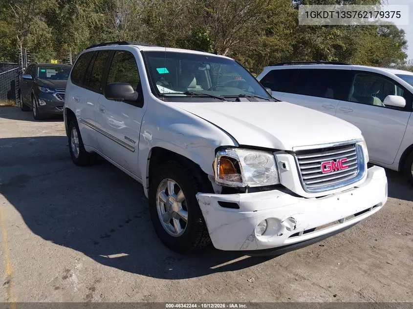 GMC ENVOY 2006, VIN 1GKDT13S762179375