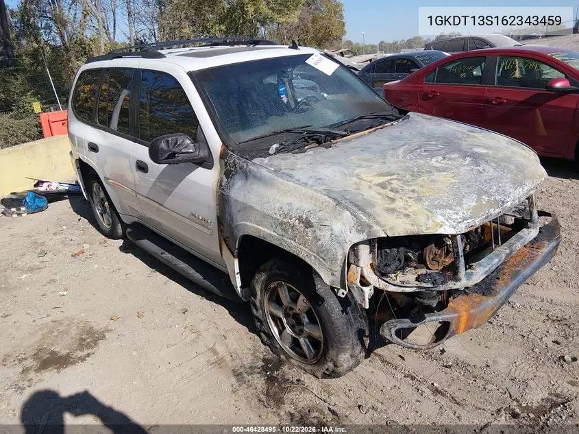 GMC ENVOY 2006, VIN 1GKDT13S162343459
