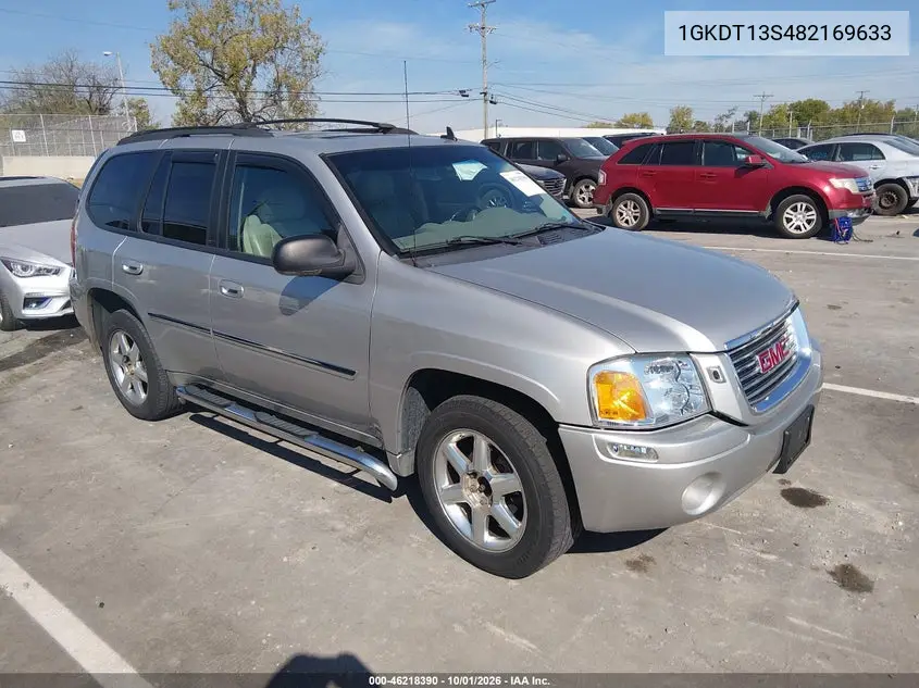GMC ENVOY 2008, VIN 1GKDT13S482169633