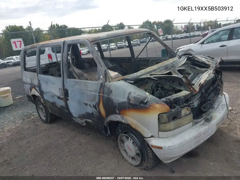 GMC SAFARI 2005, VIN 1GKEL19XX5B503912
