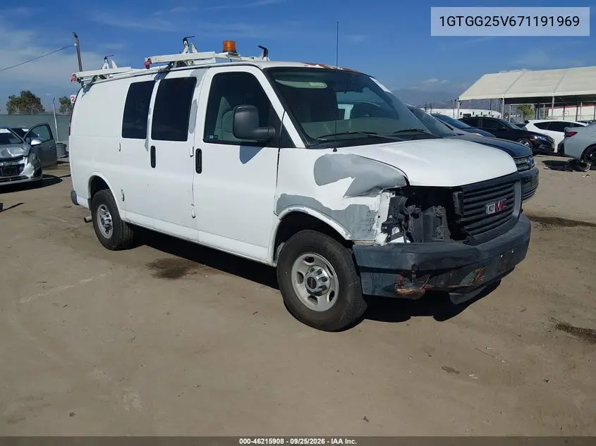GMC SAVANA 2007, VIN 1GTGG25V671191969