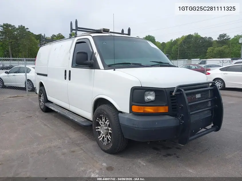 GMC SAVANA 2008, VIN 1GTGG25C281111325