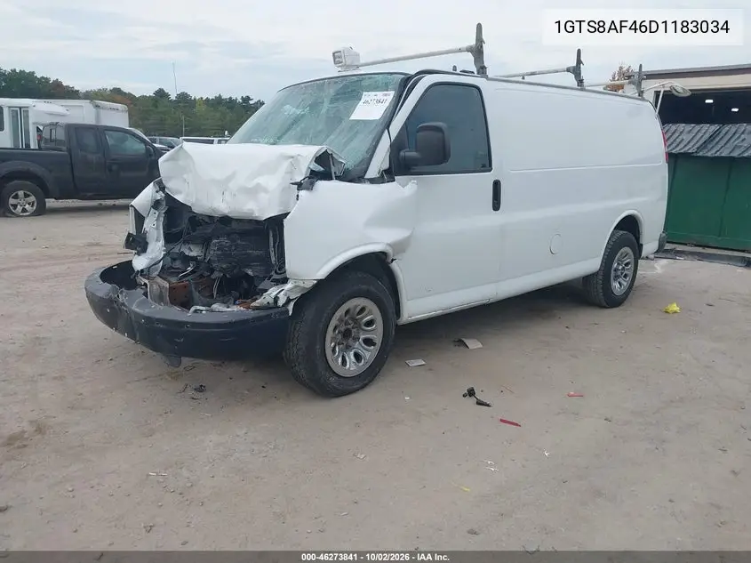2013 GMC SAVANA VIN 1GTS8AF46D1183034 — фото 2