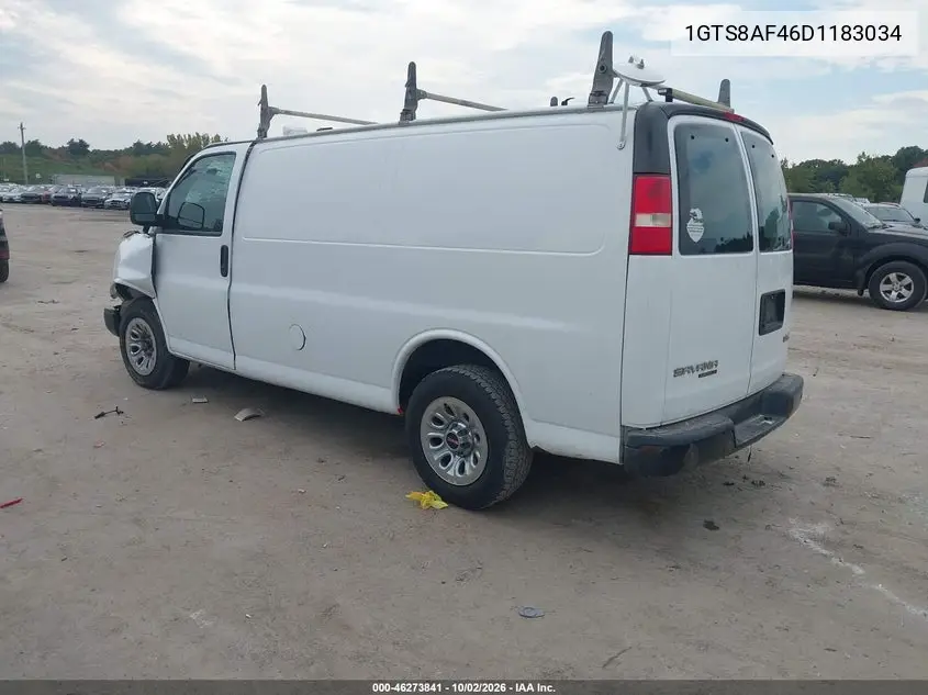 2013 GMC SAVANA VIN 1GTS8AF46D1183034 — фото 3
