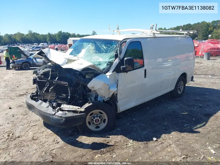 2014 GMC SAVANA VIN 1GTW7FBA3E1138082 — фото 2
