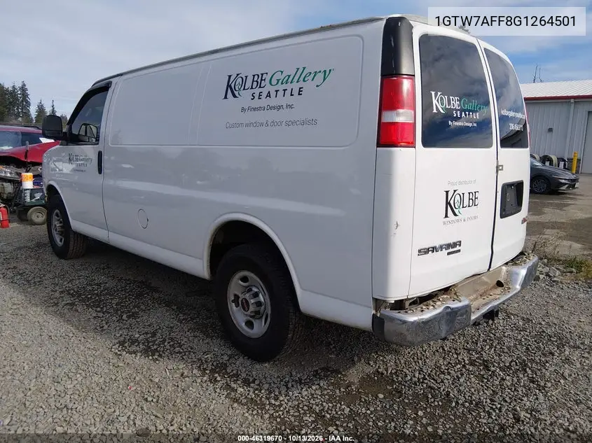 2016 GMC SAVANA VIN 1GTW7AFF8G1264501 — фото 3