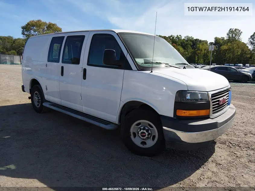 GMC SAVANA 2017, VIN 1GTW7AFF2H1914764