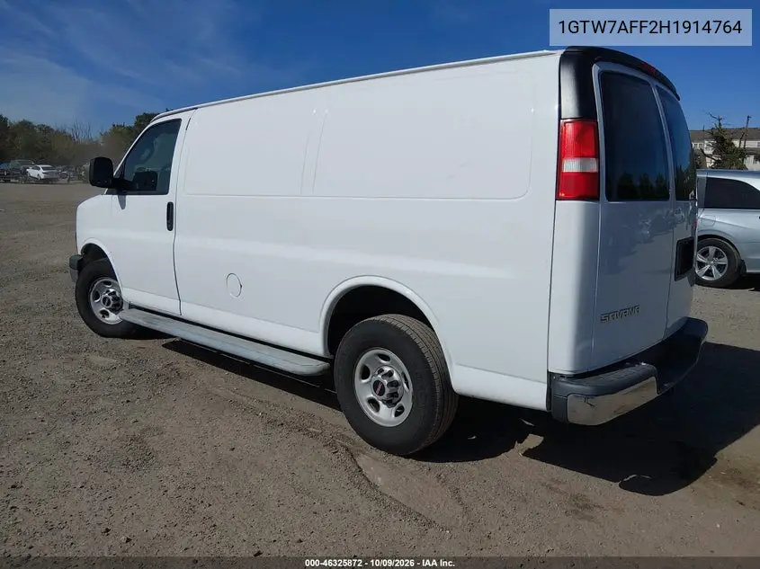 2017 GMC SAVANA VIN 1GTW7AFF2H1914764 — фото 3