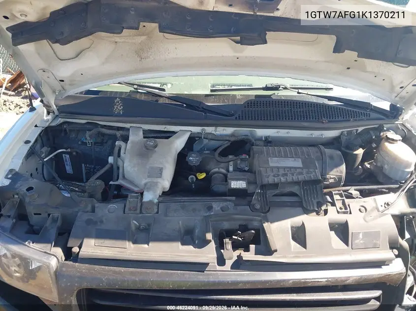 2019 GMC SAVANA VIN 1GTW7AFG1K1370211 — фото 10